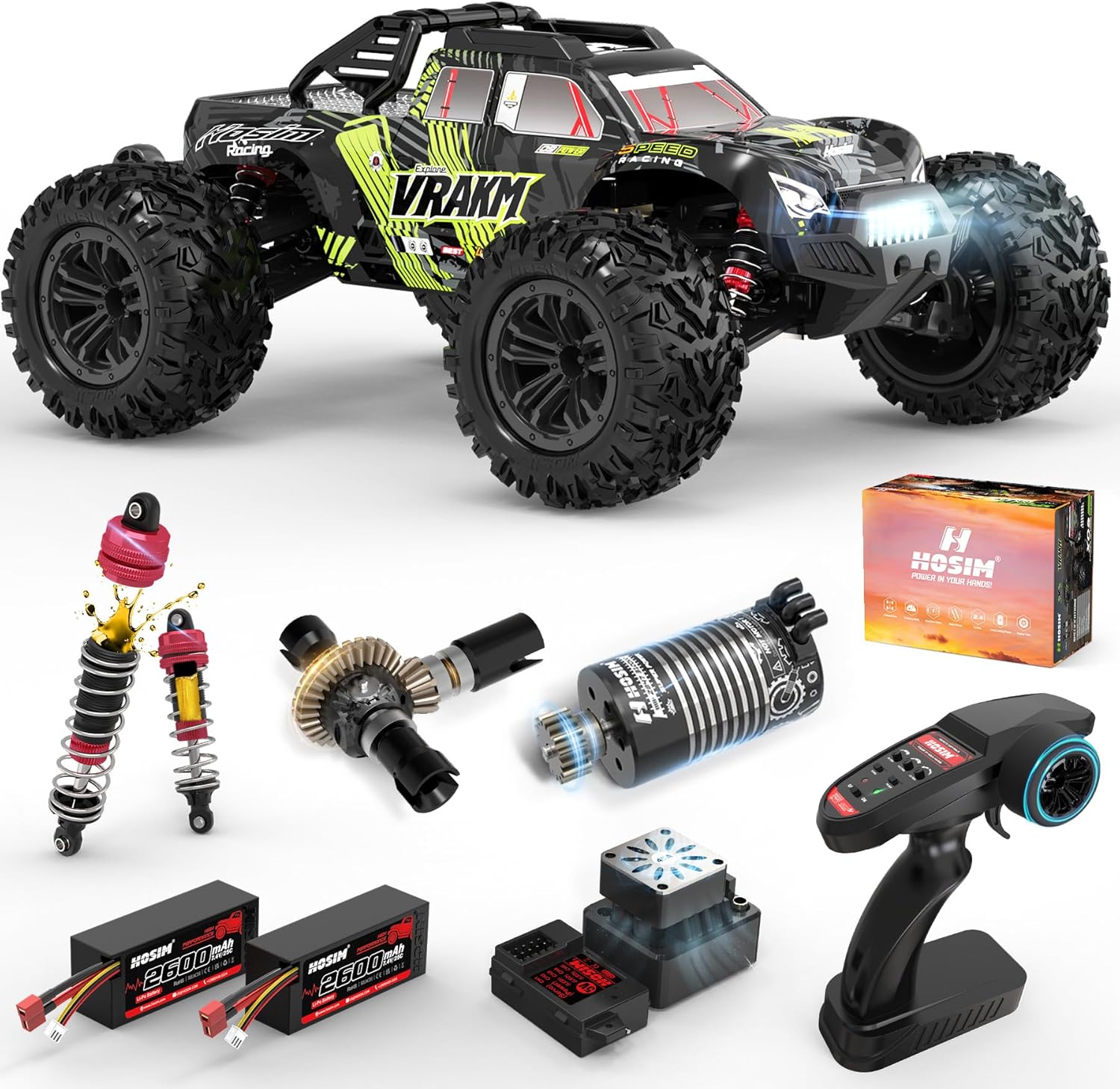 Rc Hobby Grade Truck - سيارة تحكم عن بعد للكبار بدون