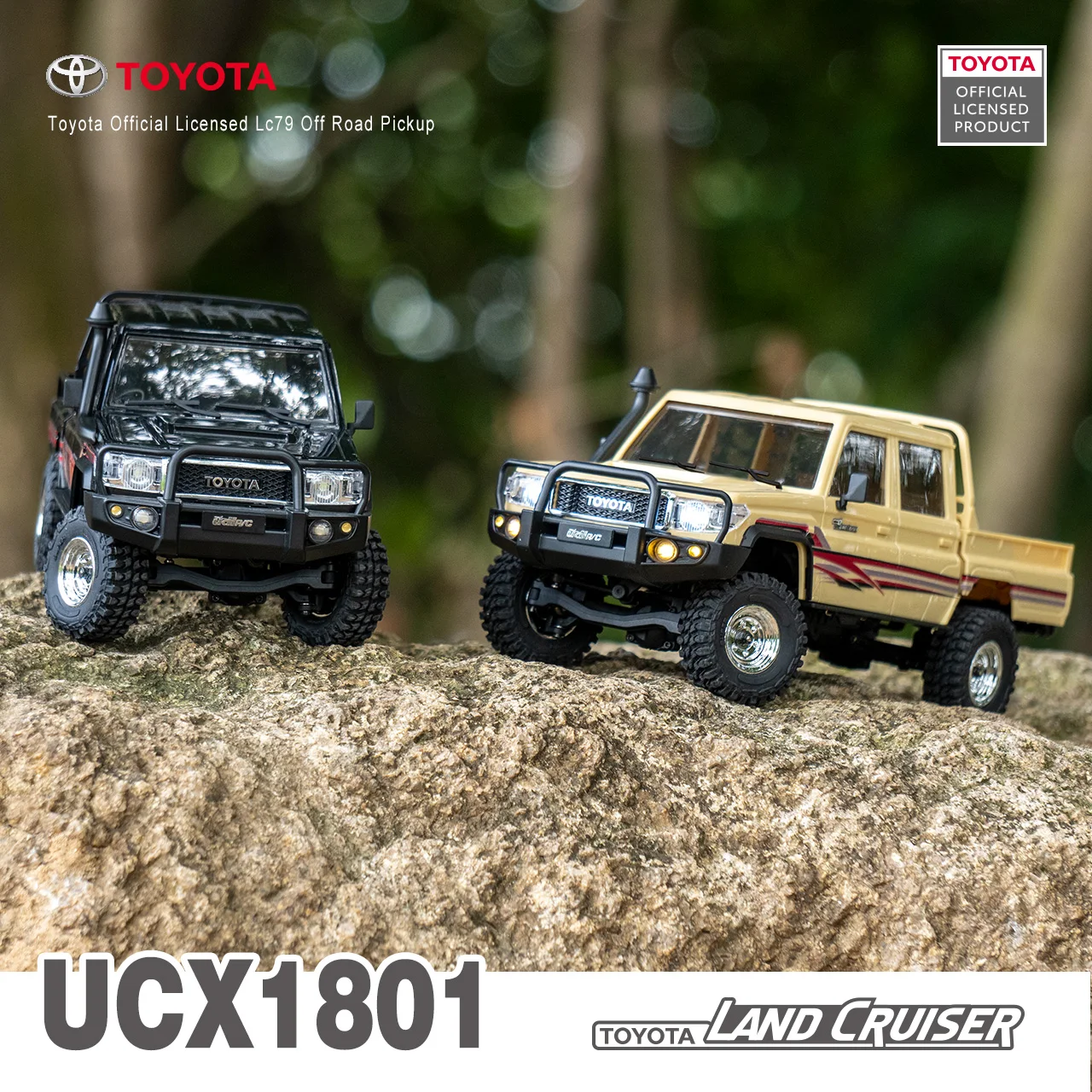 Rc Hobby Grade Truck - شاحنة UDIRC 1/18 1/24 روك كراولر