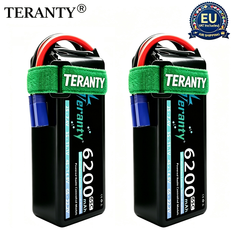 بطارية ليثيوم بوليمر TERANTY 6 - مراجعة Rc Hobby Land وسعره