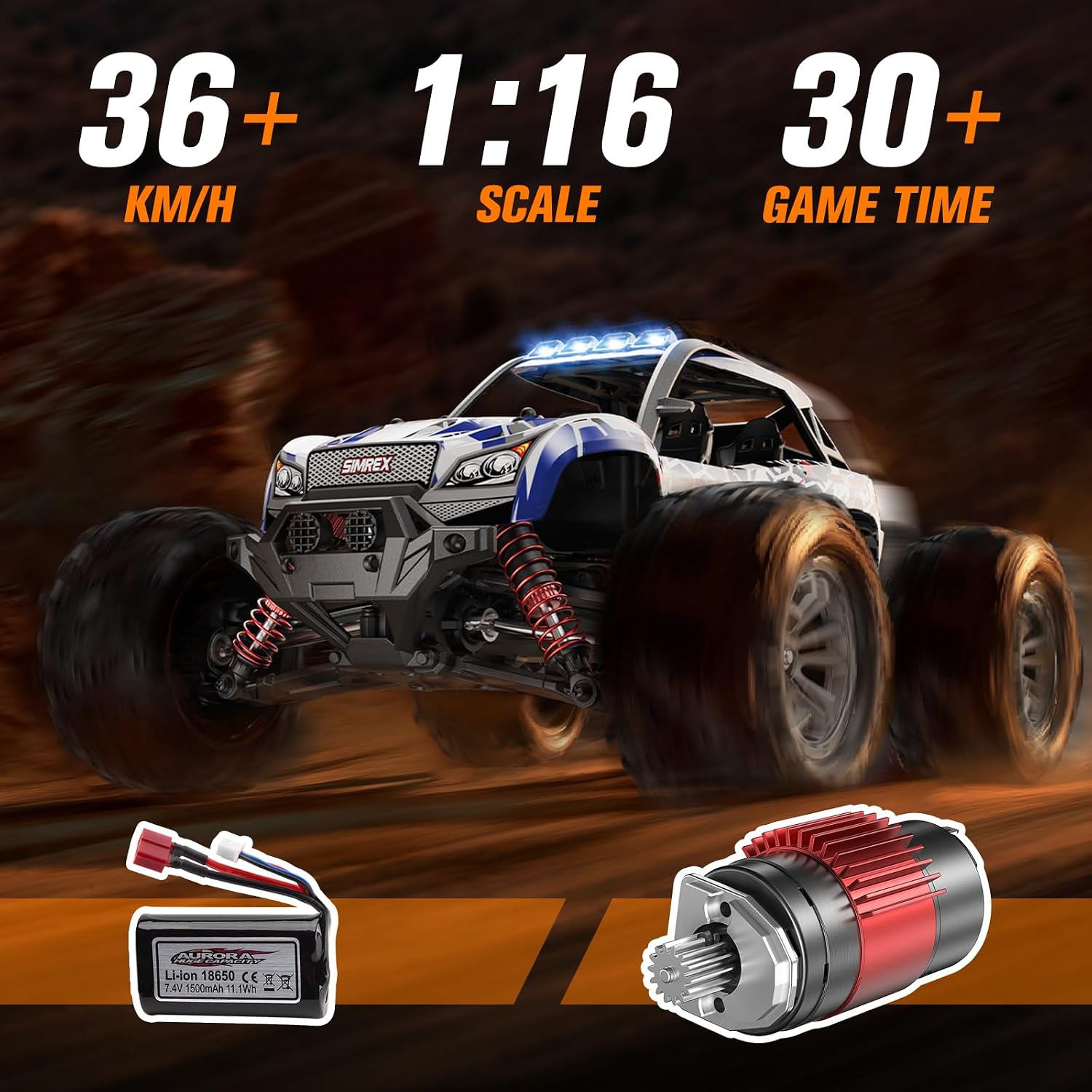 سيارة تحكم عن بعد بمقياس 1/16، - مراجعة Rc Hobby Grade Monster Truck وسعره
