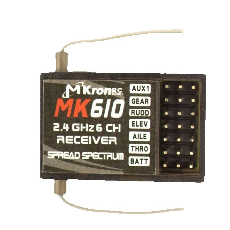DSM2 MK610 AR6100 2.4G 6CH RC  - مراجعة Rc Hobby Shops وسعره