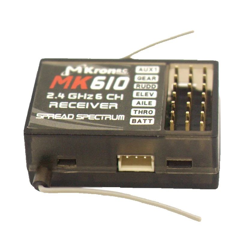 DSM2 MK610 AR6100 2.4G 6CH RC  - مراجعة Rc Hobby Shops وسعره