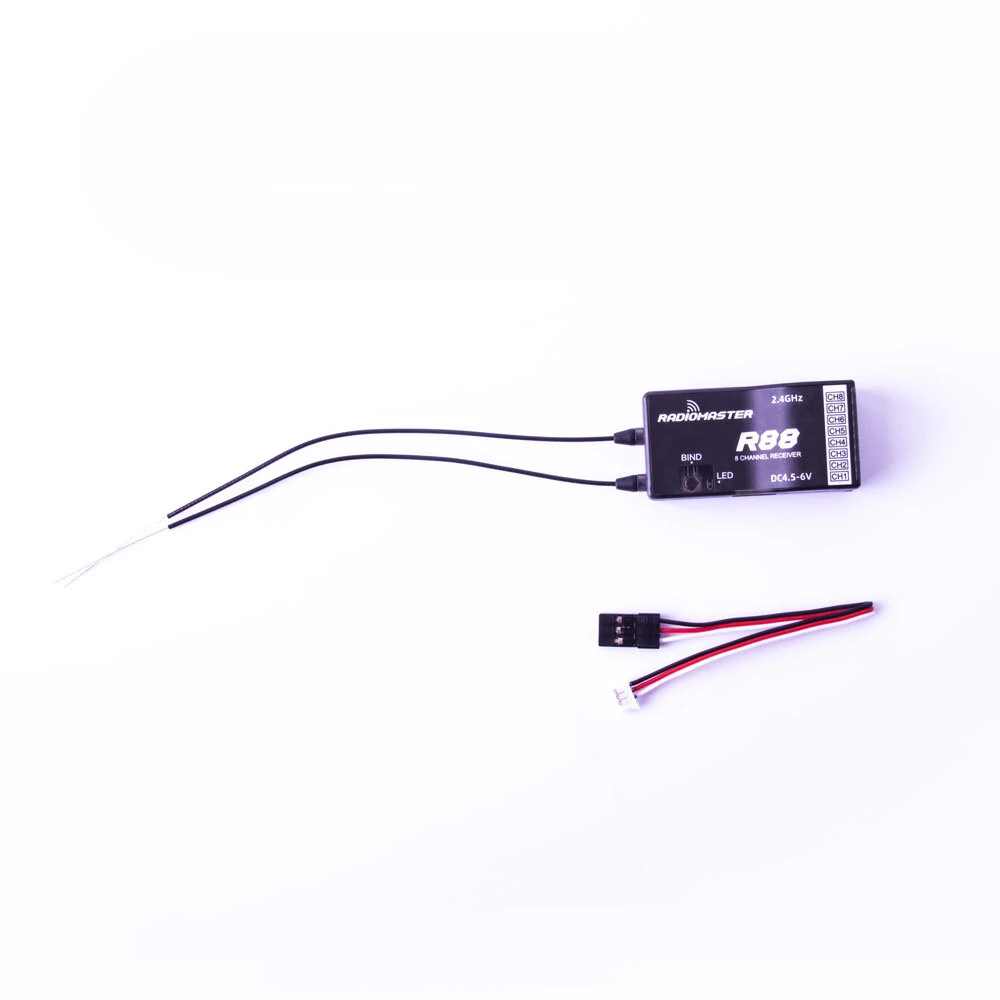 جهاز استقبال RadioMaster R88 V - مراجعة Receiver Sbus 8Ch وسعره