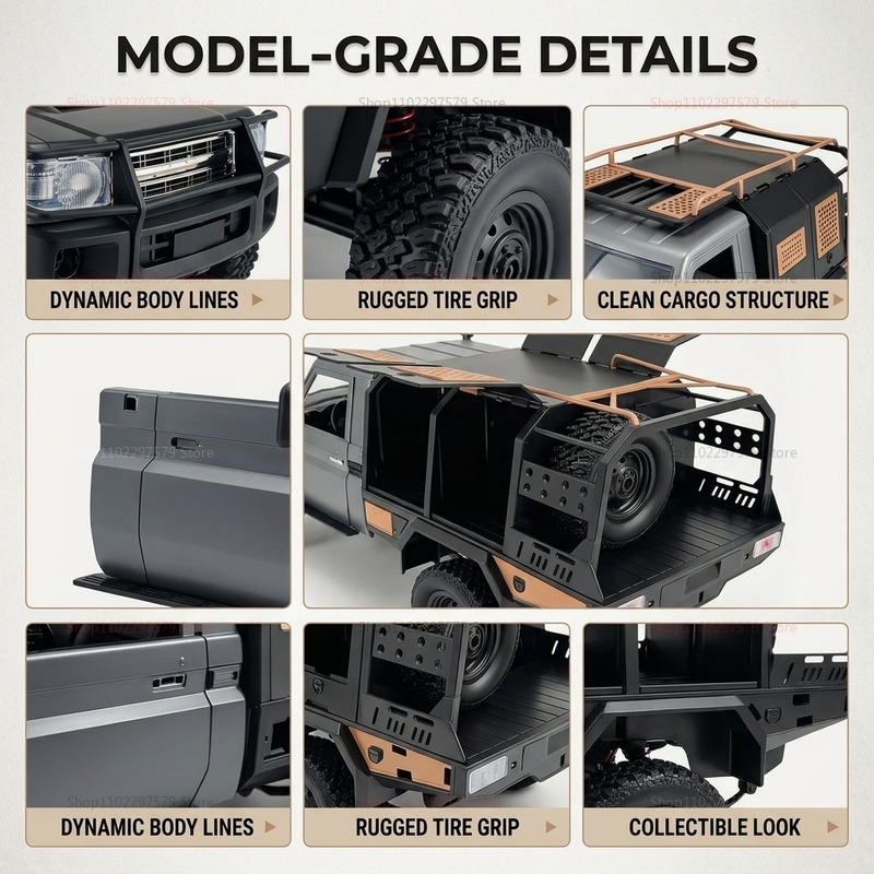 شاحنة تحكم عن بعد MN82S 4WD RC - مراجعة Rc Hobby Land وسعره