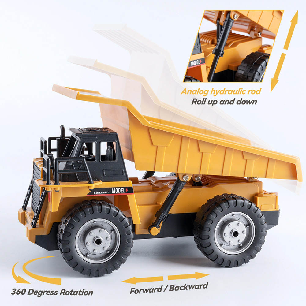 شاحنة قلابة RC مقياس 1:20 رباع - مراجعة Rc Hobby Grade Truck وسعره