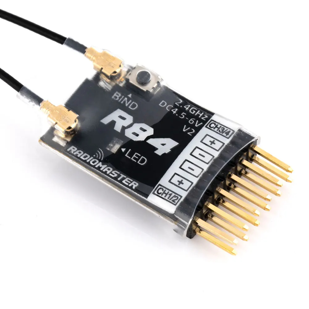 جهاز استقبال راديوماستر R81 R8 - مراجعة Receiver Sbus 8Ch وسعره