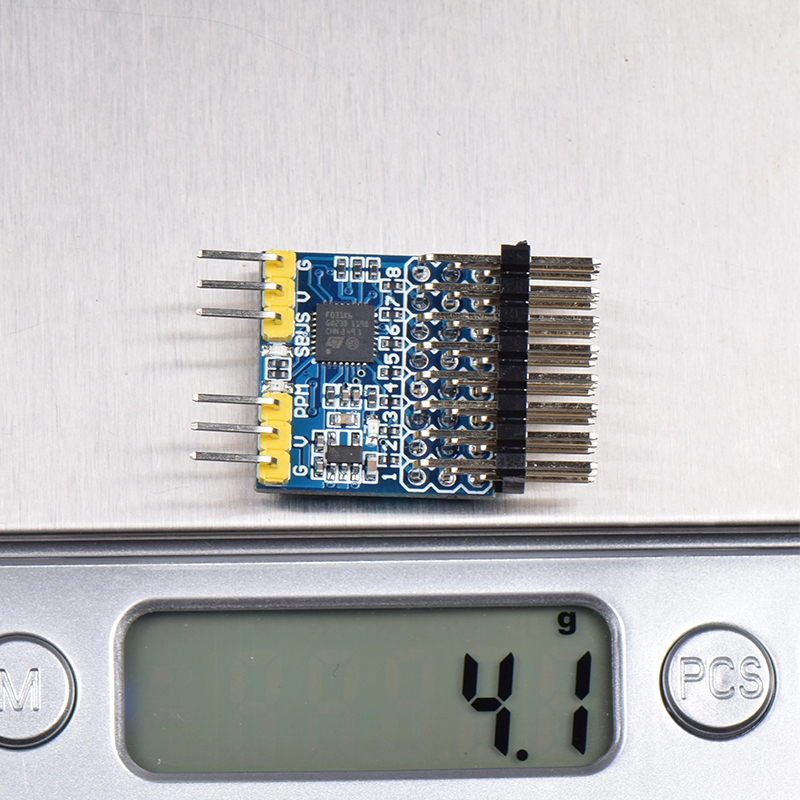 8CH PWM PPM SBUS وحدة تحويل ال - مراجعة Receiver Sbus 8Ch وسعره